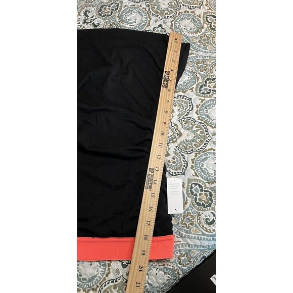 Stem NEW black strapless Body Con Ruched Shirt Size Small‎ Neon Pink - Picture 6 of 11